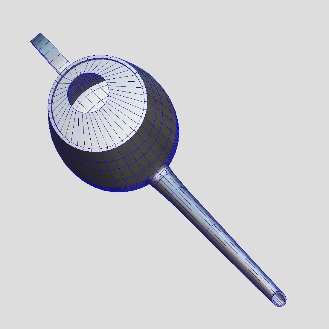 Watering Can 2 Low-poly 3D model_7