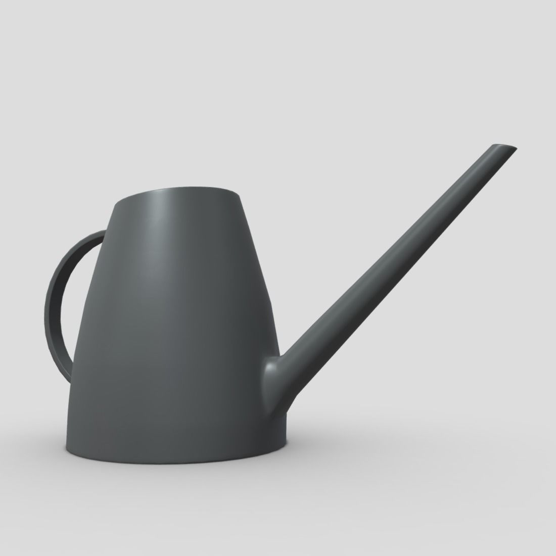 Watering Can 2 Low-poly 3D model_10