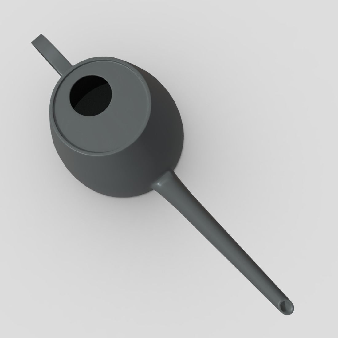 Watering Can 2 Low-poly 3D model_6