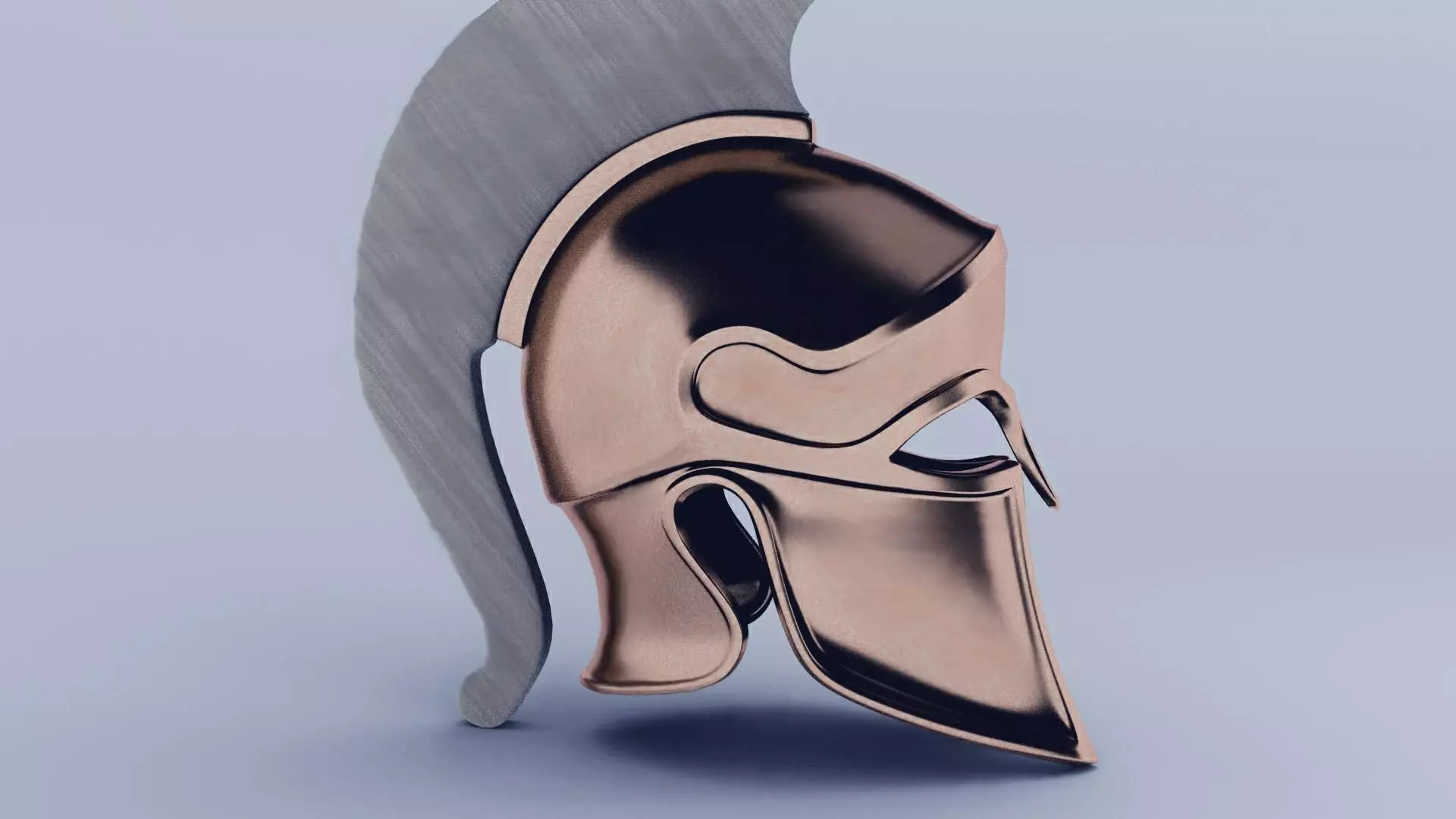 Elite Corinthian Helmet Low-poly 3D model