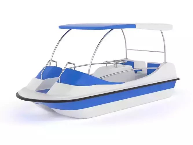 Fiberglass Pedal Boat