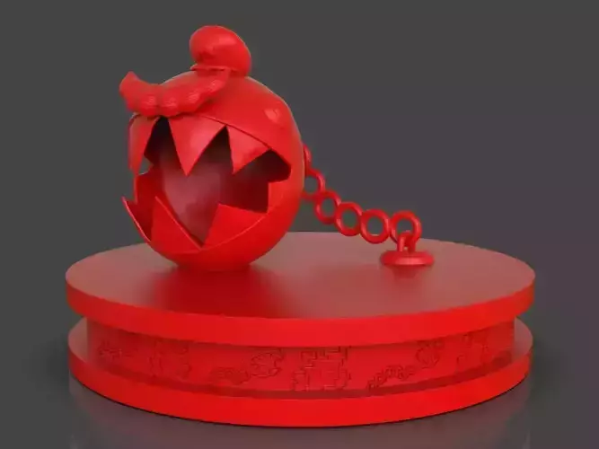 Mario Chomp from Super Mario Odyssey plus timelapse 3D print model