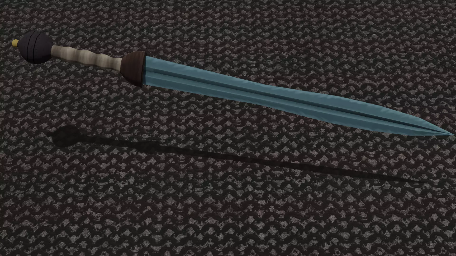 Gladius sword Free low-poly 3D model