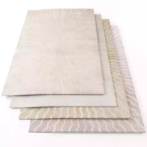 Rugs-951 rug with sunburst pattern