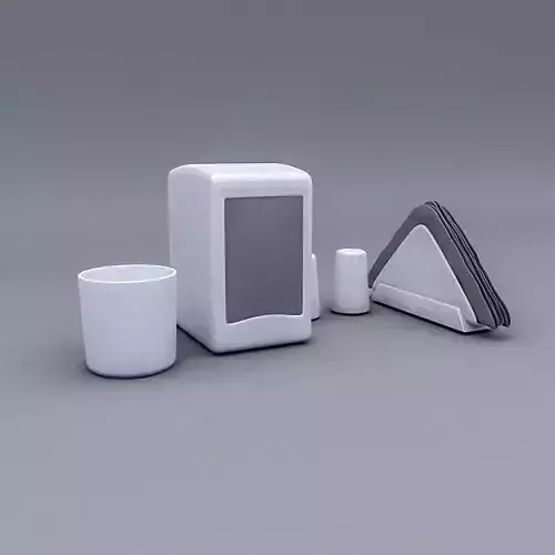 3D restaurant desktop