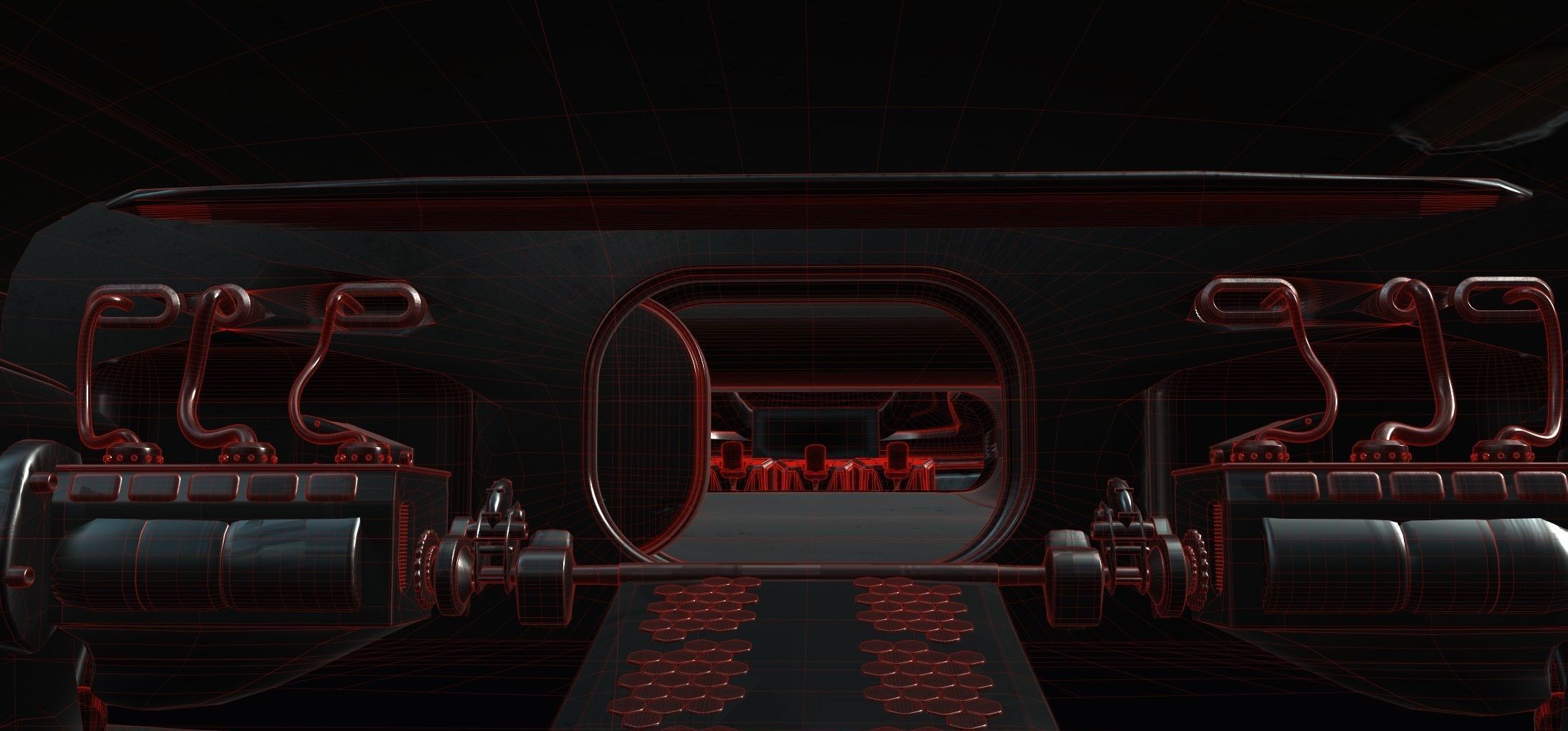 Sci-fi Spaceship Spartan  3D model_23