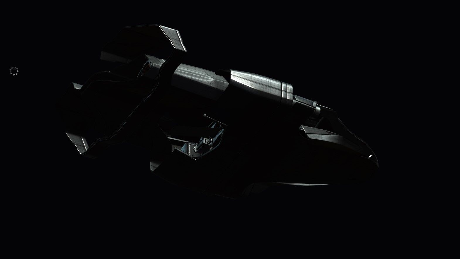 Sci-fi Spaceship Spartan  3D model_17