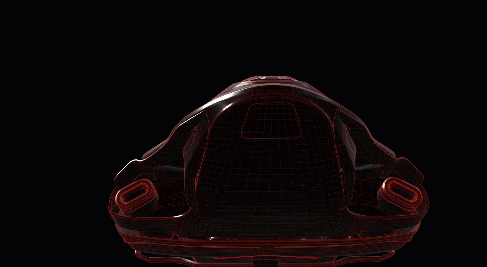 Sci-fi Spaceship Spartan  3D model_25