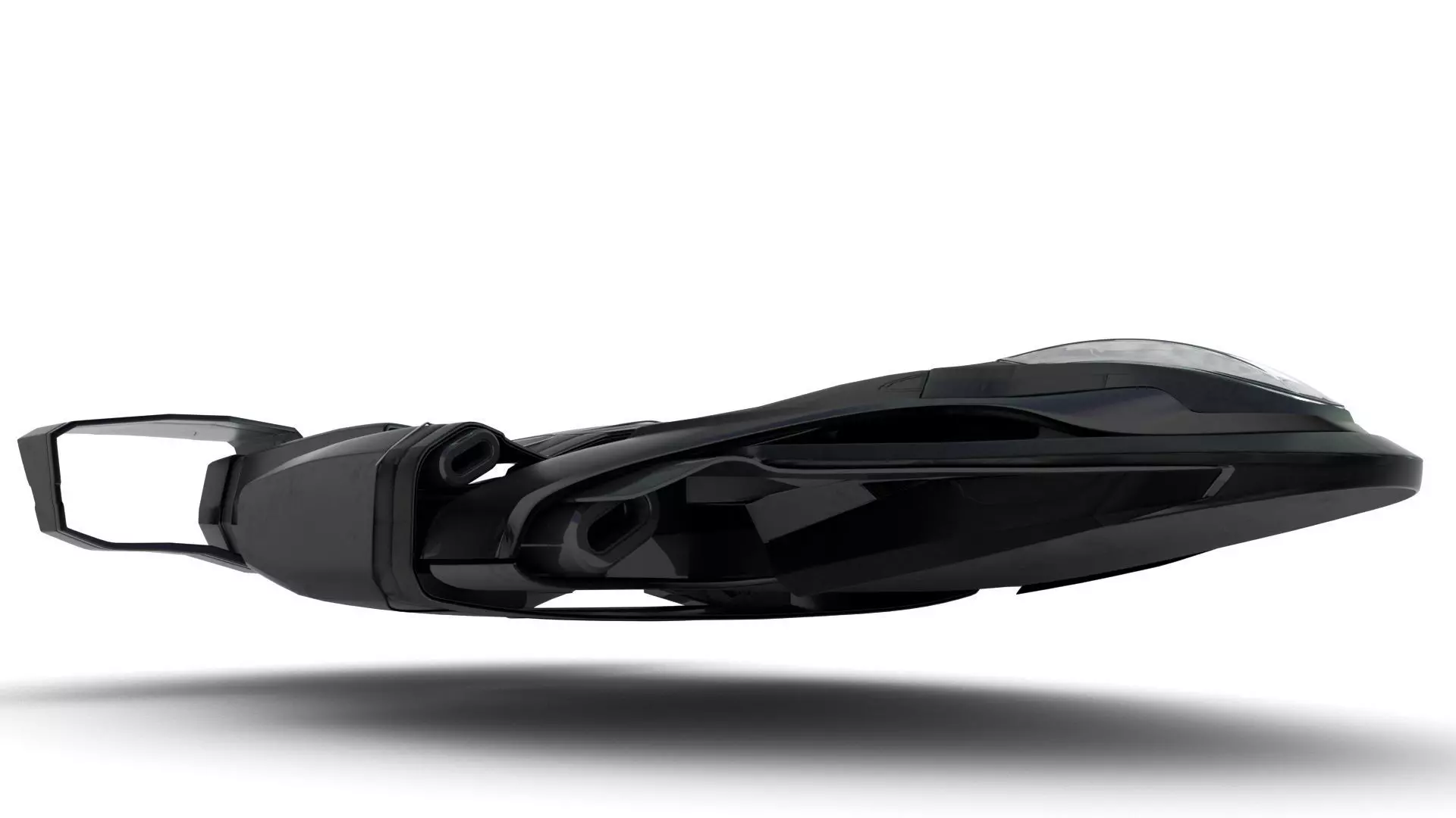 Sci-fi Spaceship Spartan  3D model_0