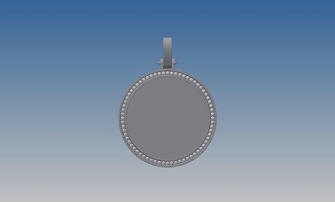 photo pendant  3D print model