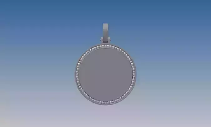 photo pendant  3D print model