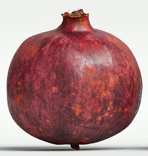 Pomegranate 3D model 5