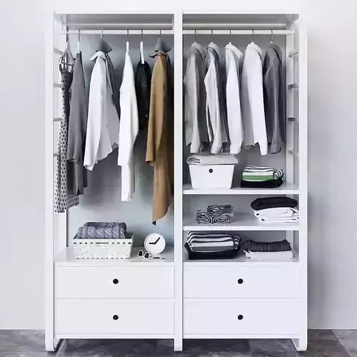 IKEA RIGGA Colored Shirts Set 3D model