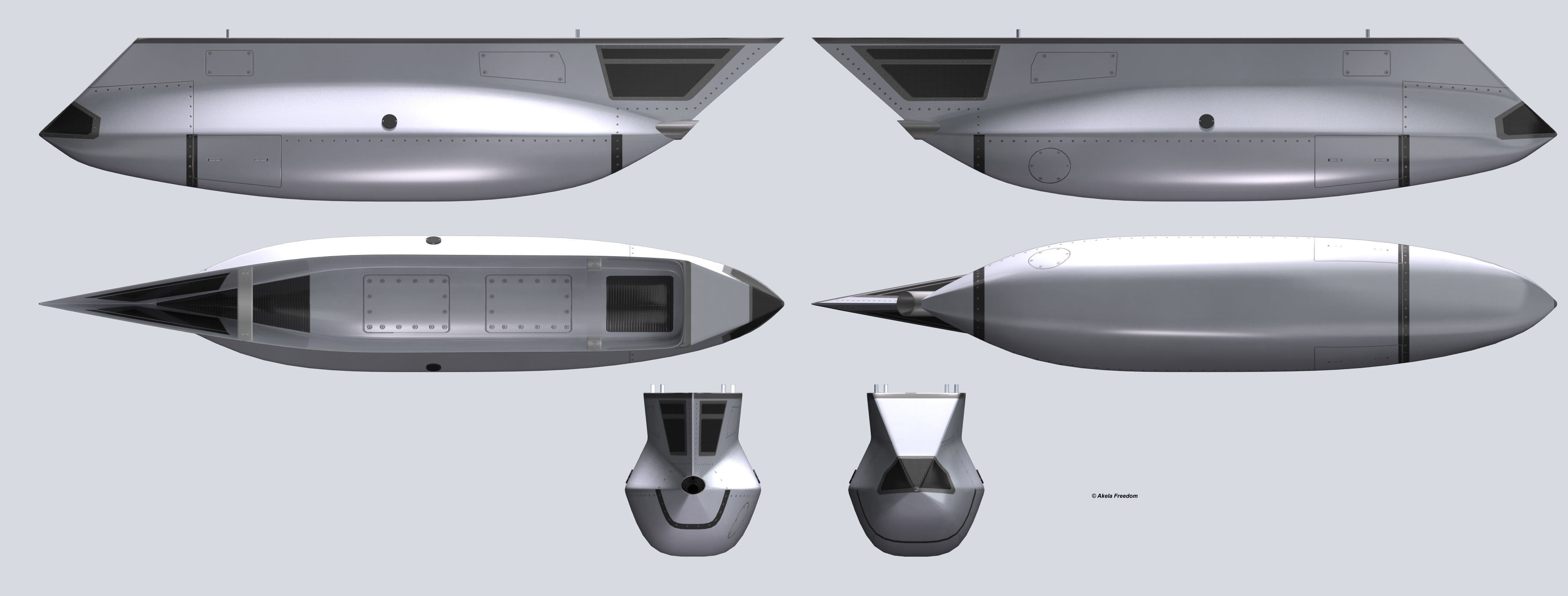 Gun Pod for F-35 3D model_5