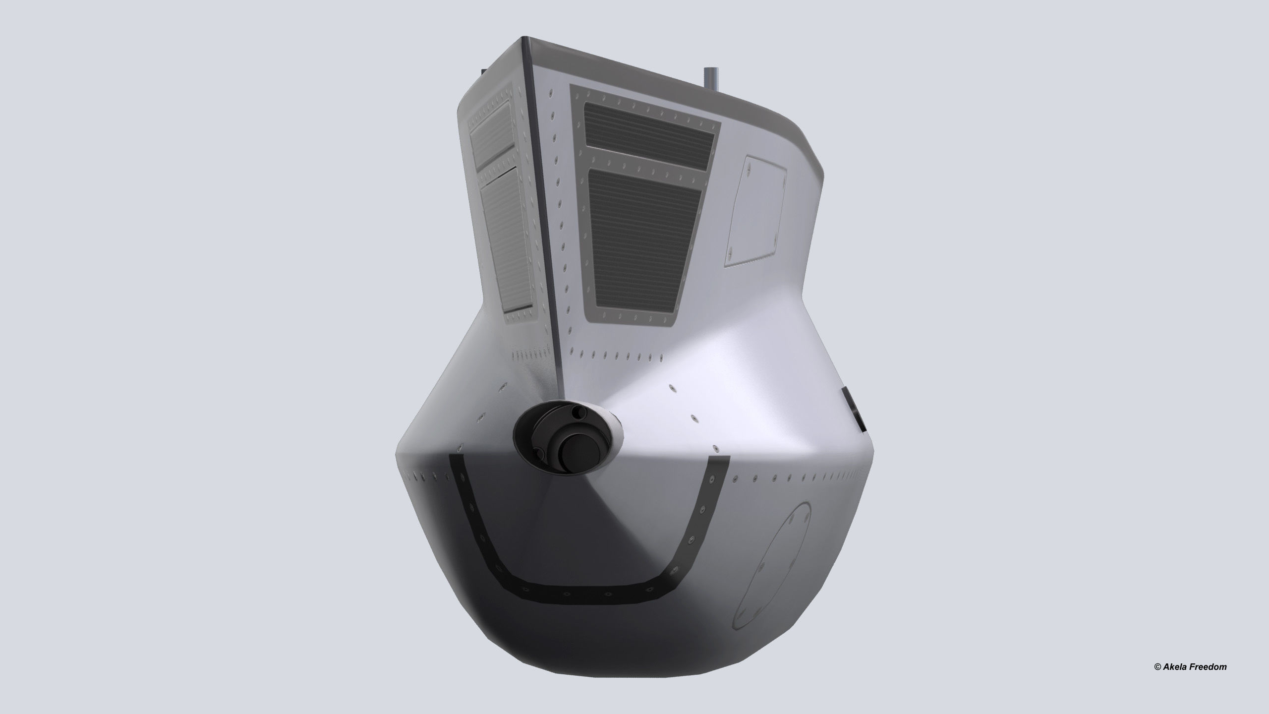 Gun Pod for F-35 3D model_2