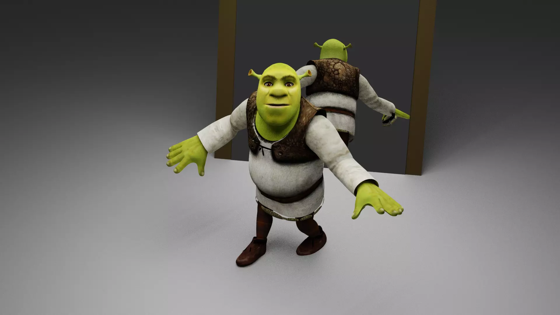Shrek character 3D model
