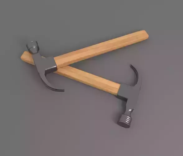wooden handle hammer