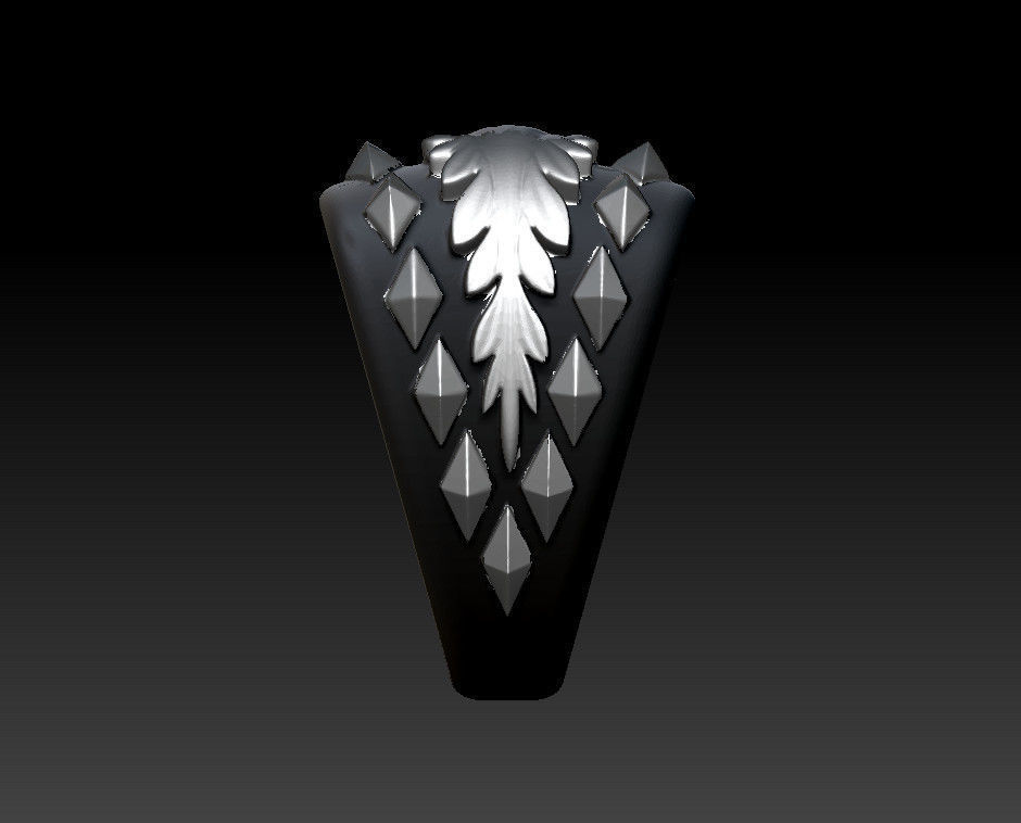 Pendant coin pegasus 3D print model_4