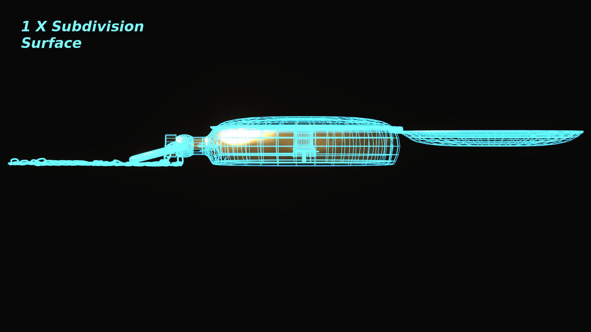 Old Bronze Compass Low-poly 3D model_9