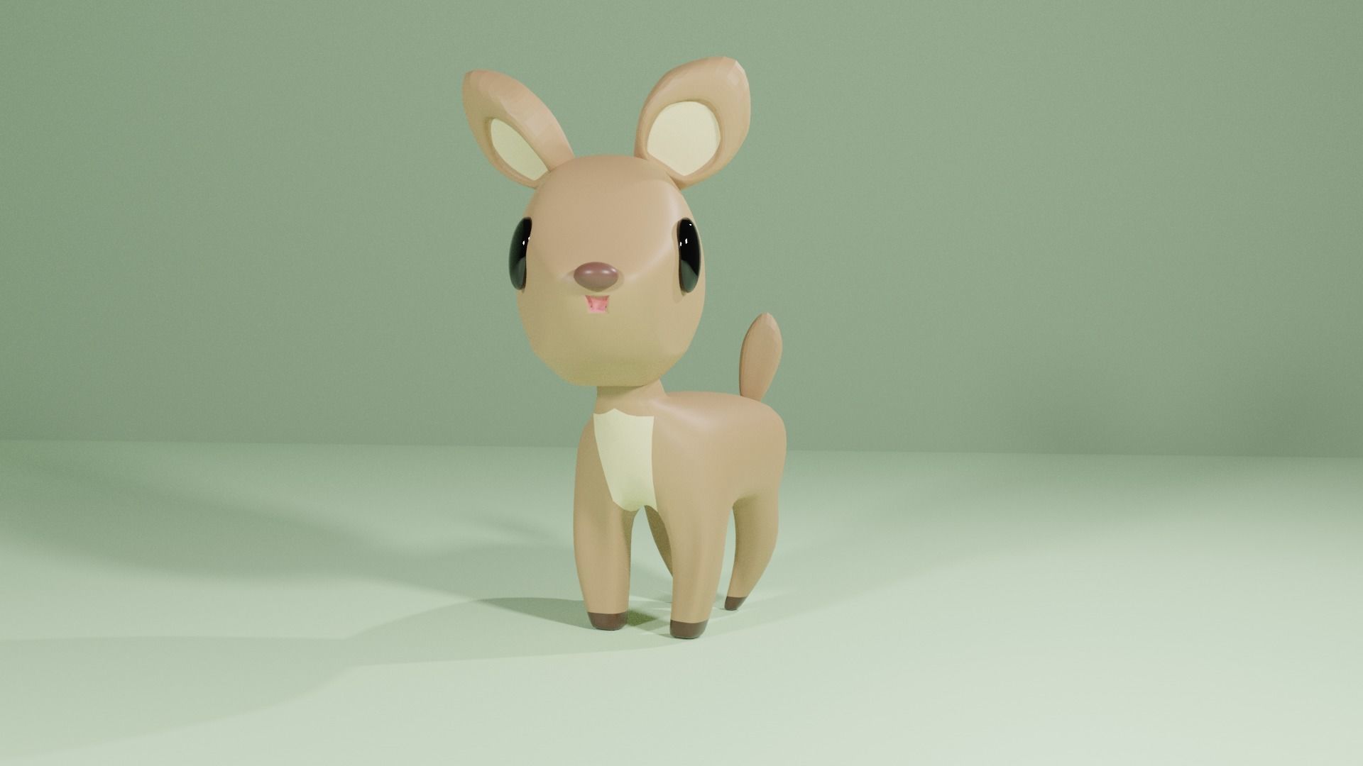 30 model animals 3d cute 3D model_7