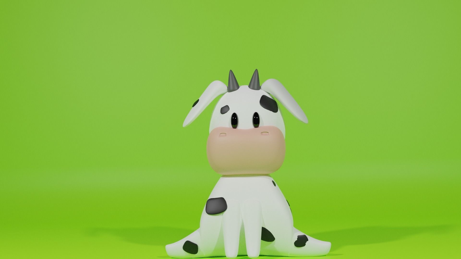 30 model animals 3d cute 3D model_6