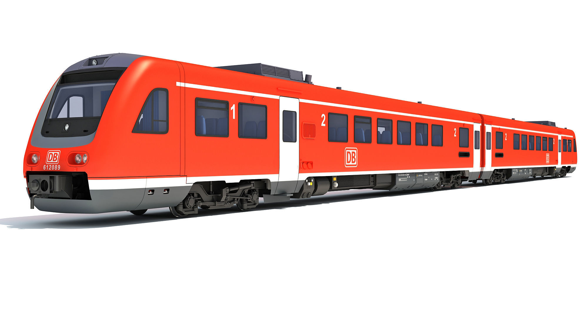 Siemens Desiro Class 642 3D model_1