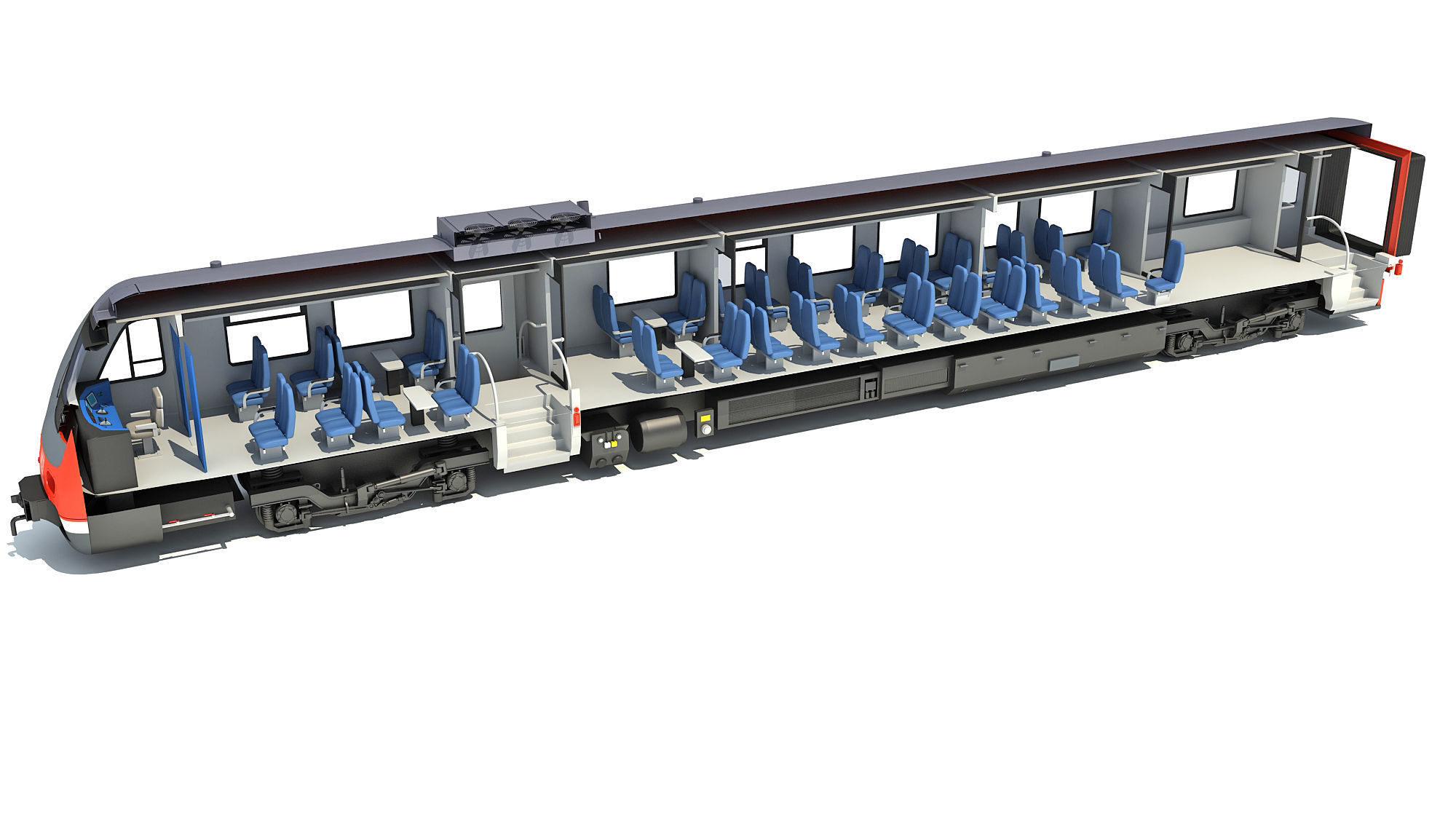 Siemens Desiro Class 642 3D model_9