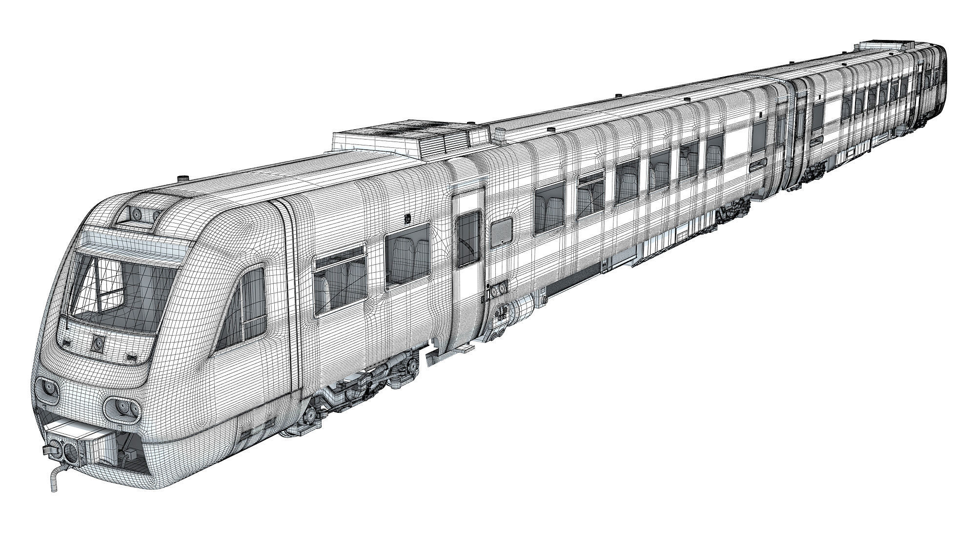 Siemens Desiro Class 642 3D model_20