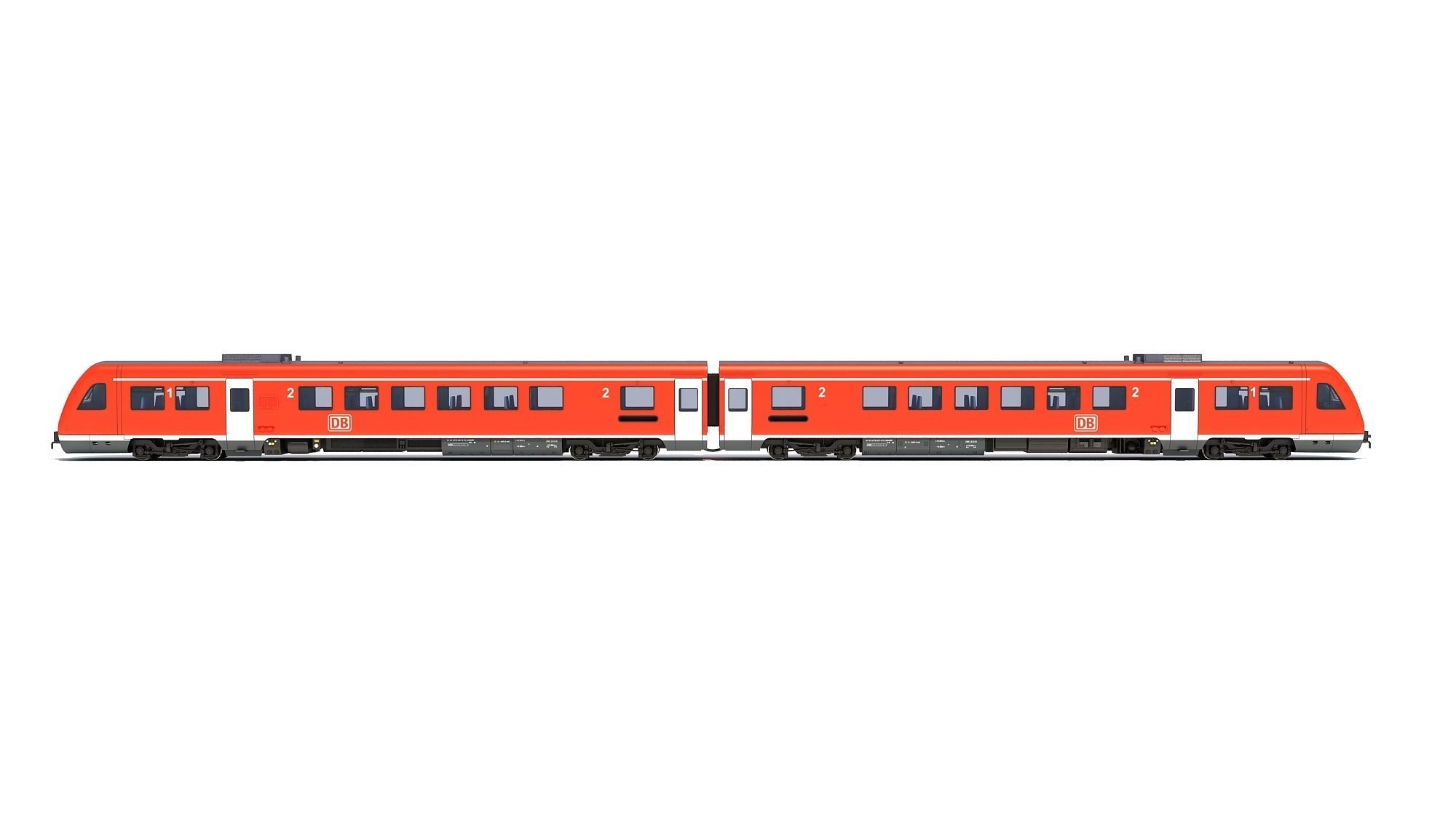 Siemens Desiro Class 642 3D model_2