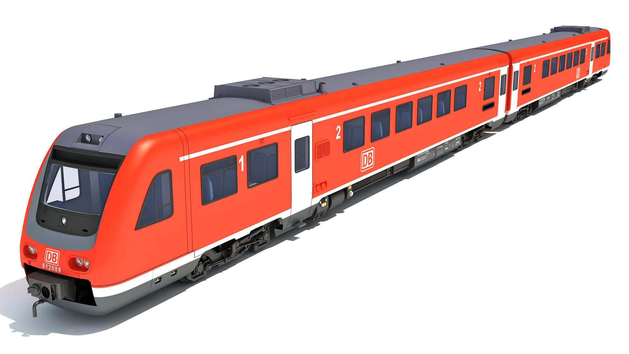Siemens Desiro Class 642 3D model_4
