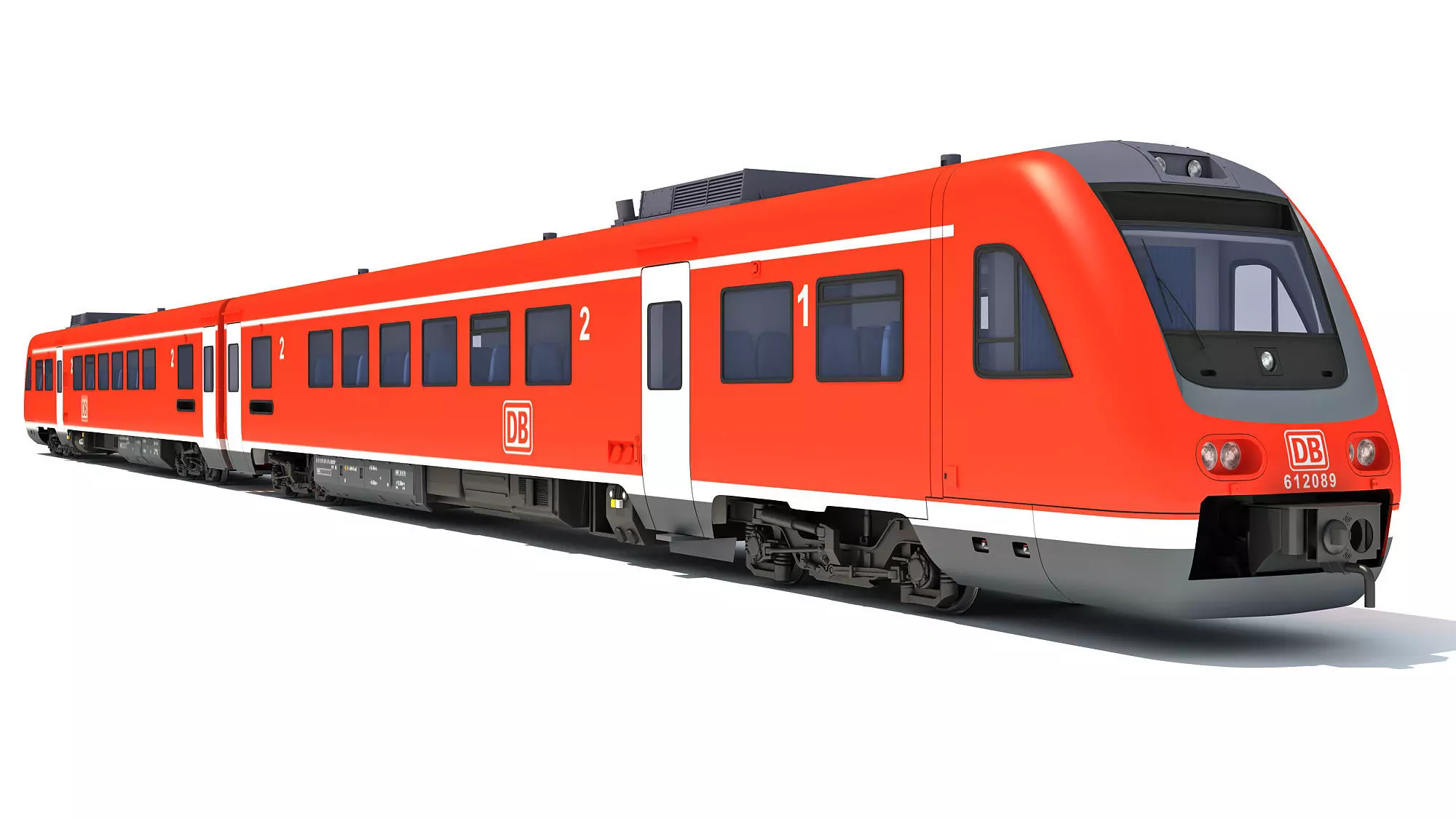 Siemens Desiro Class 642 3D model_0