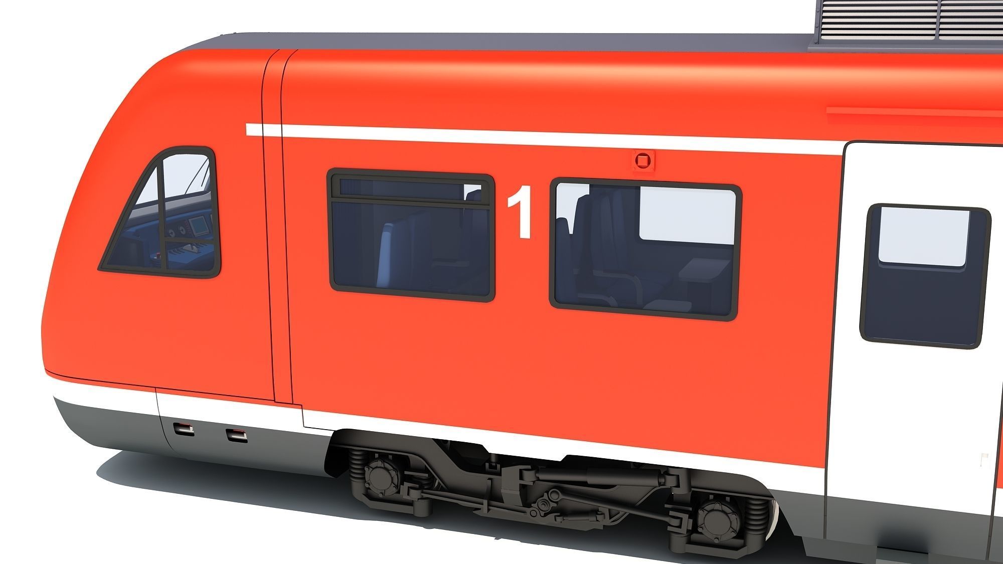 Siemens Desiro Class 642 3D model_17