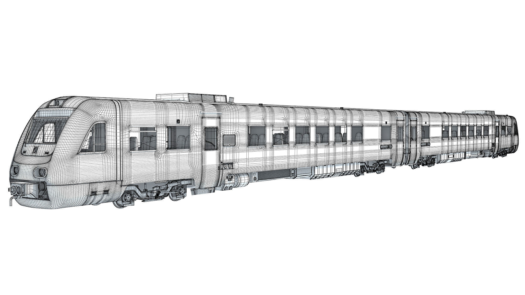 Siemens Desiro Class 642 3D model_18