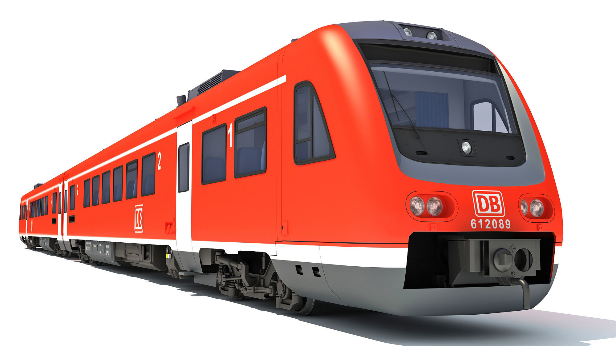 Siemens Desiro Class 642 3D model_12