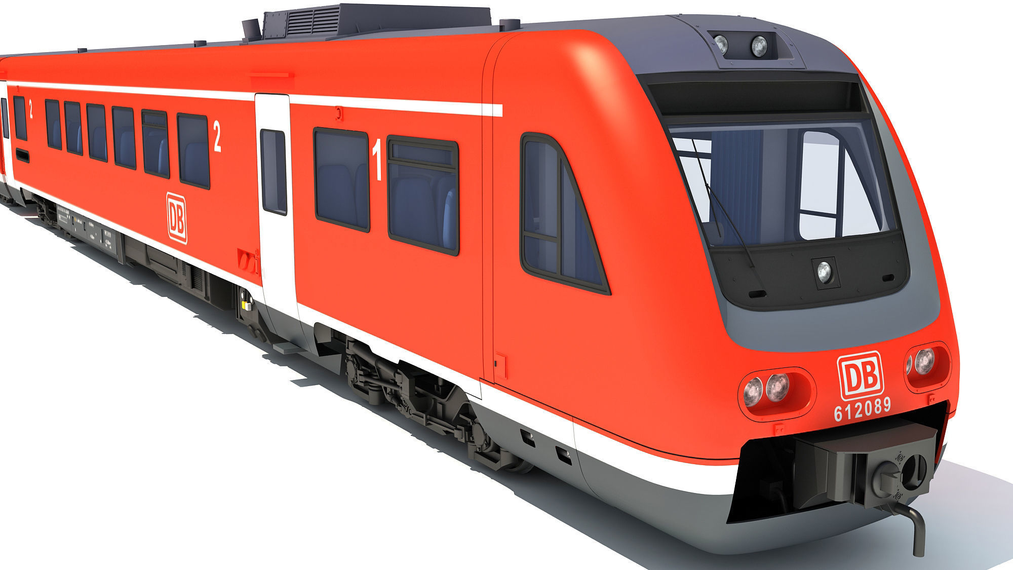 Siemens Desiro Class 642 3D model_8
