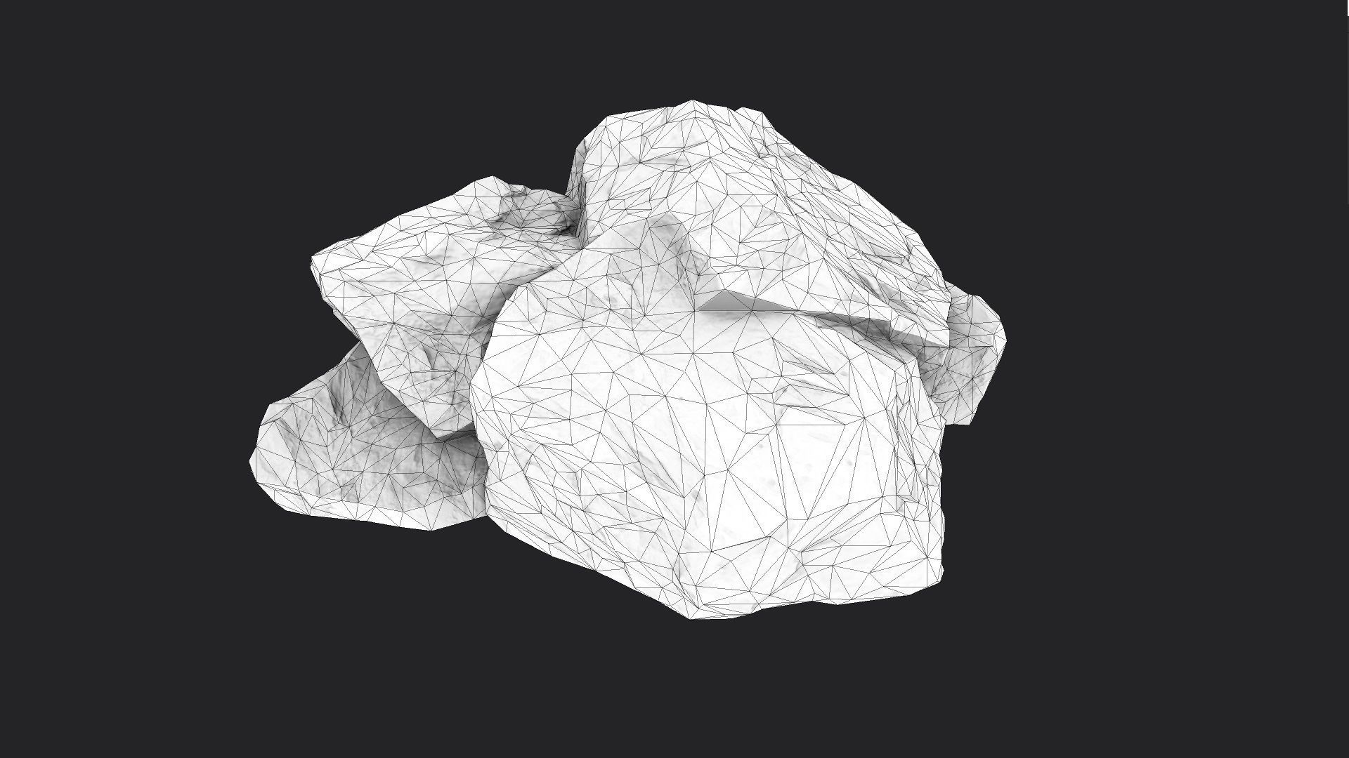 Rock 6-6 Low-poly 3D model_6
