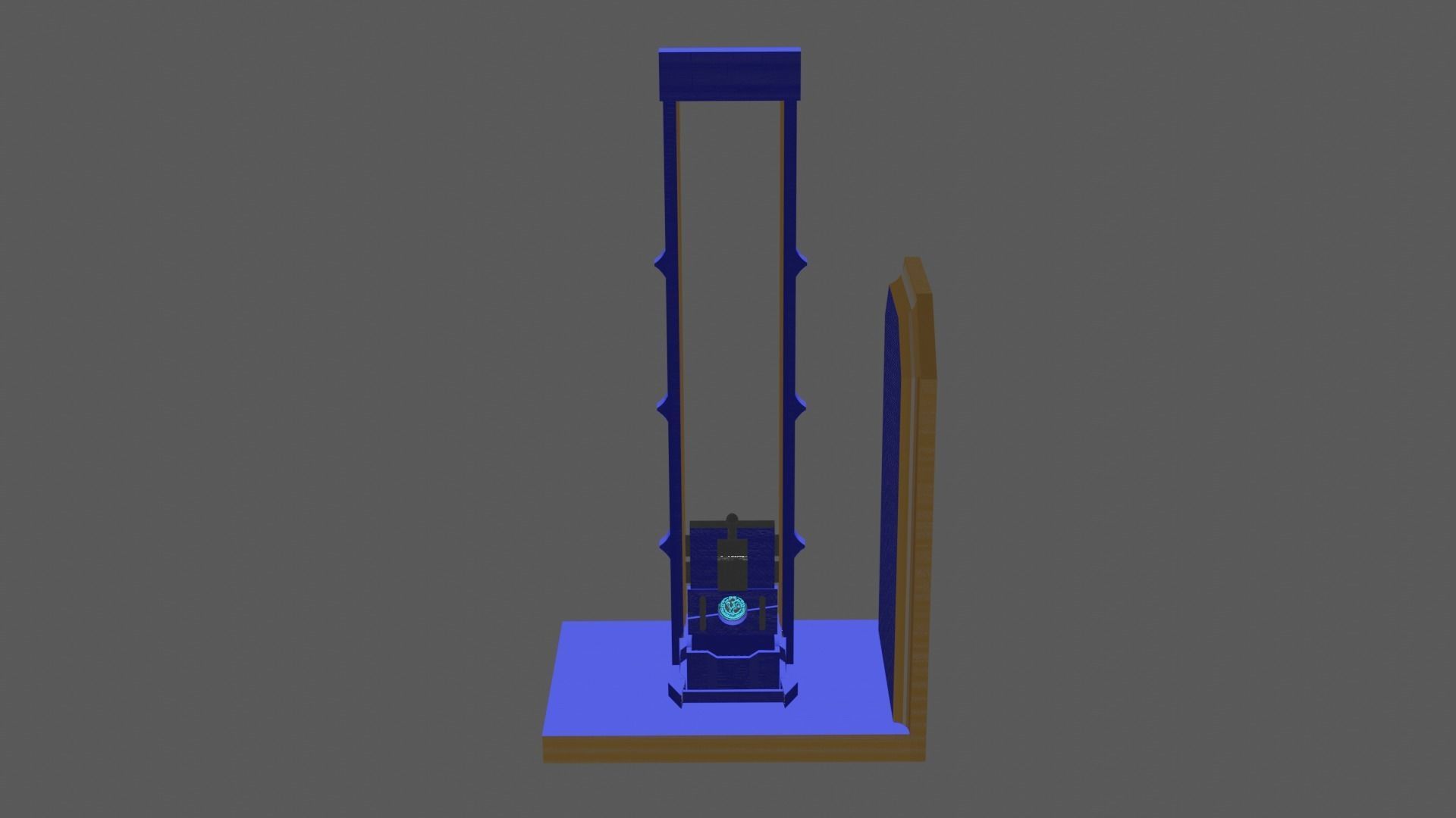 Persona 5 fusion animation Guillotine Free 3D print model_3