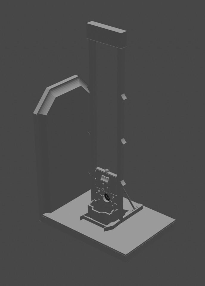 Persona 5 fusion animation Guillotine Free 3D print model_4