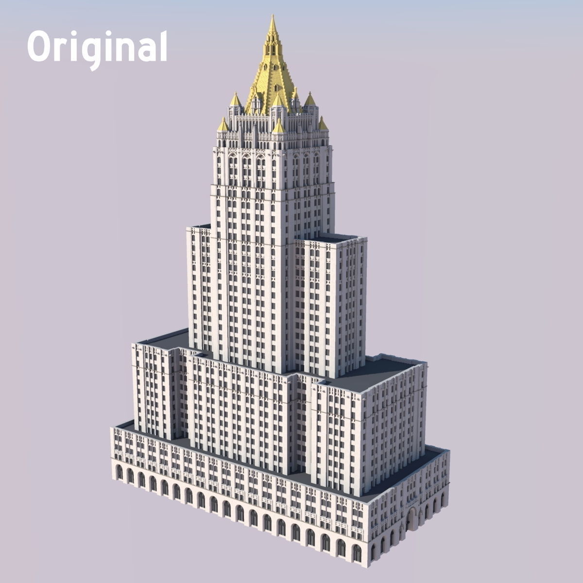 New York Life Building 3D print model_3