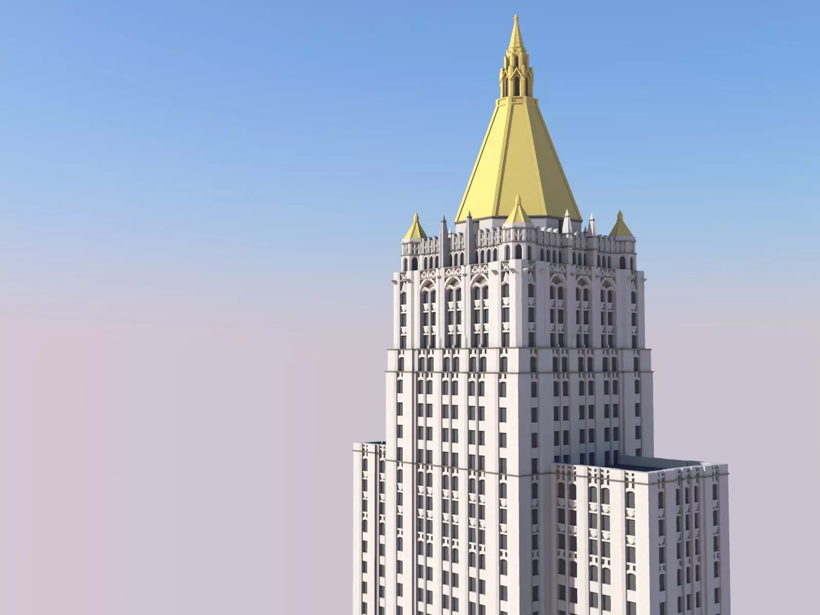 New York Life Building 3D print model_0