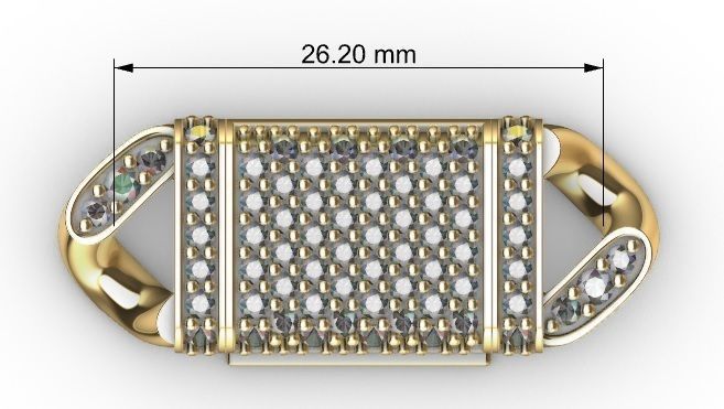 12 MM MIAMI CUBAN LINK CHAIN FOR BRACELET OR NECKLACE 3D print model_10