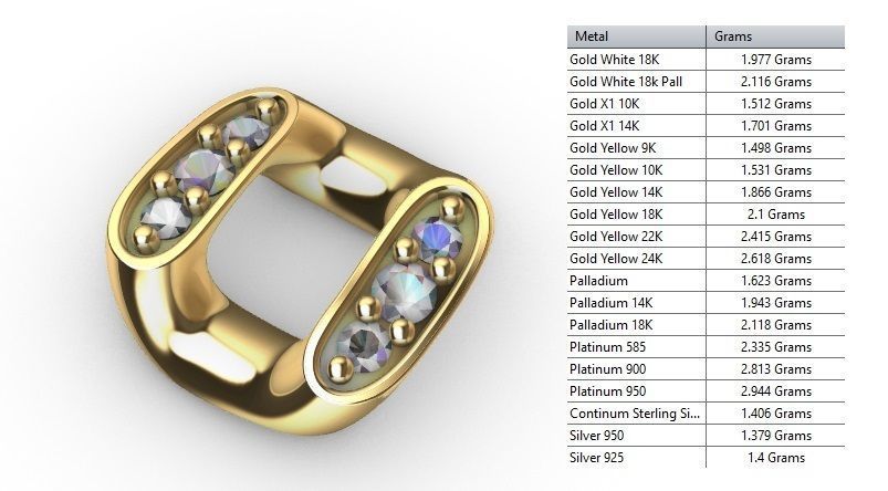 12 MM MIAMI CUBAN LINK CHAIN FOR BRACELET OR NECKLACE 3D print model_5