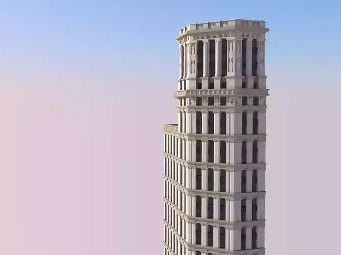 St Paul Building Free 3D print model