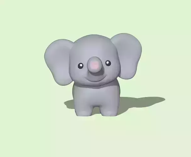  Cute Elephant 
