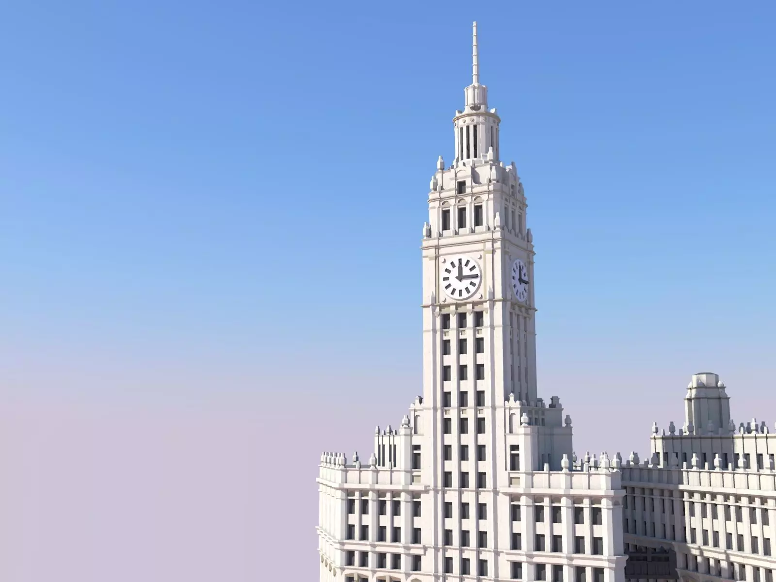 Wrigley Building 3D print model_0