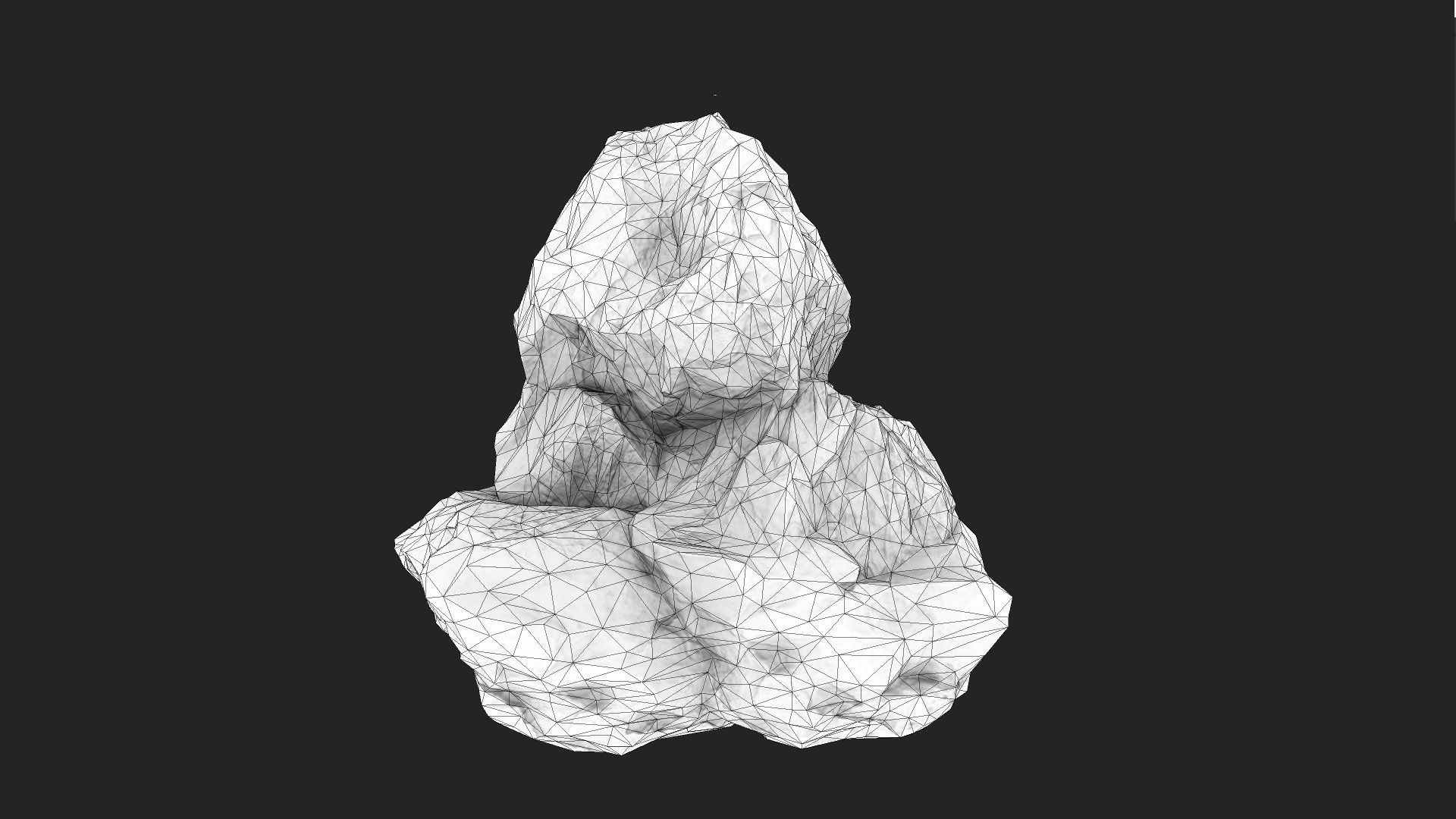 Rock 6-9 Low-poly 3D model_8