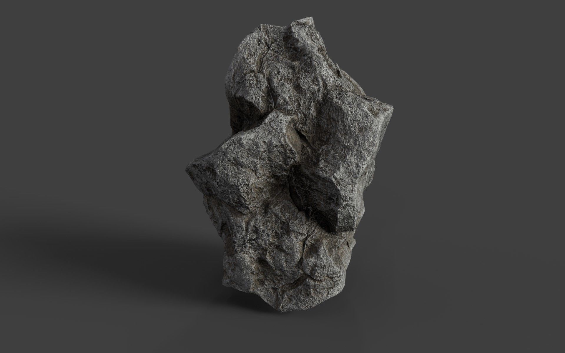 Rock 6-10 Low-poly 3D model_3