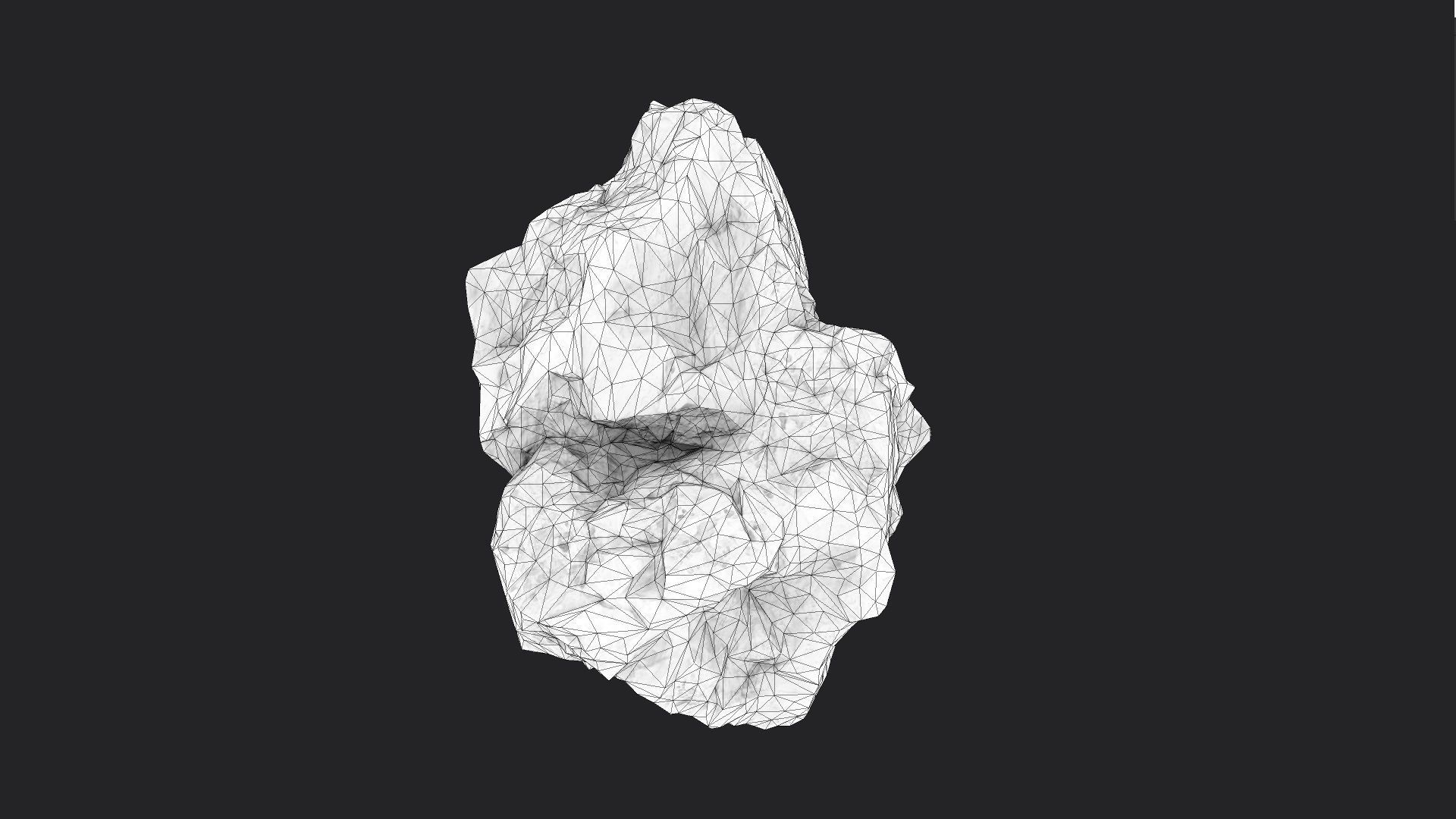 Rock 6-10 Low-poly 3D model_6