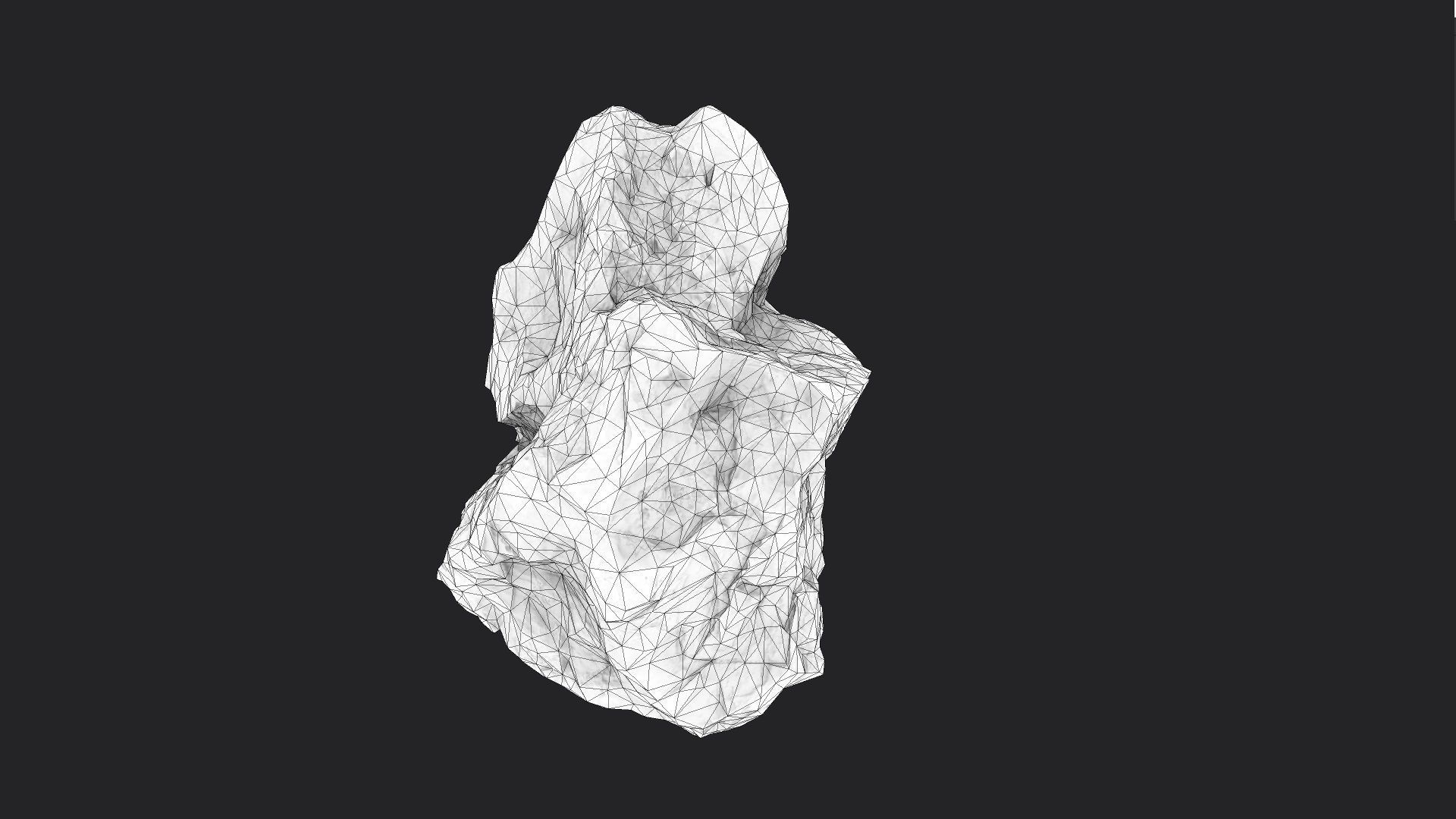 Rock 6-10 Low-poly 3D model_7