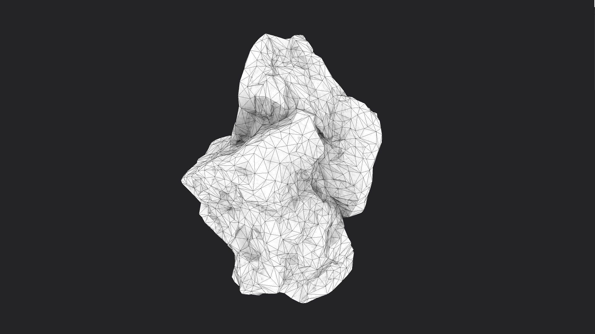 Rock 6-10 Low-poly 3D model_9